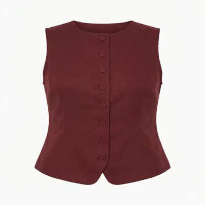 Ashita Fernandes Women's Brown Chloe Top