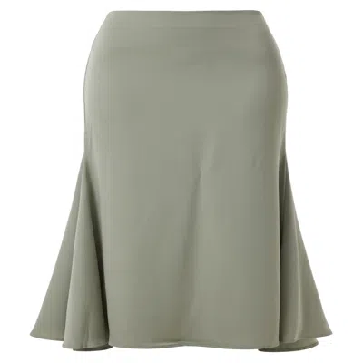 Ashita Fernandes Women's Green Rim Skirt