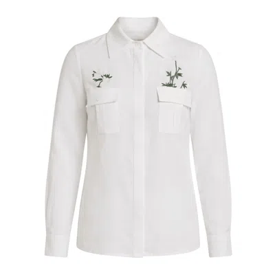 Ashita Fernandes Women's White Snowdrop Top