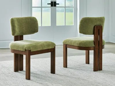 Ashley Paloma By  Dining Chair In Green