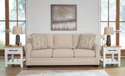 Ashley Belcaro Place Next-gen Nuvella™ Performance Fabric Sofa In Brown