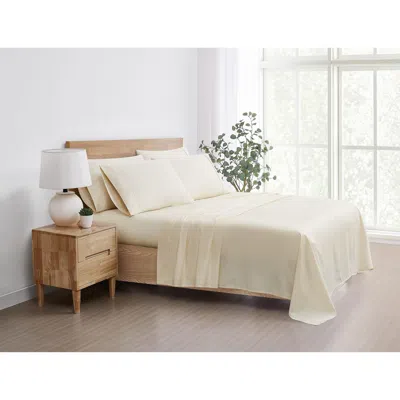 Ashley 5th Avenue Lux 3-piece Queen Sheet Set In White