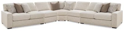 Ashley Abberson 5-piece Sectional In Brown