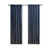 Ashley Aden Curtain Panel In Blue