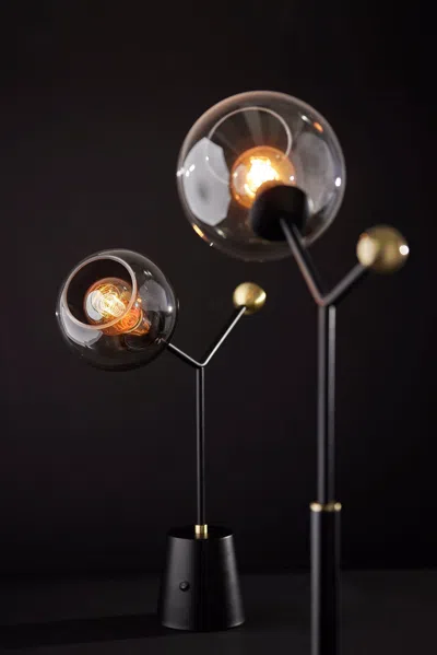 Ashley Adesso Dusk Table Lamp In Black