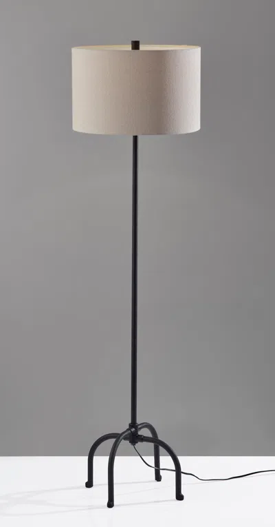 Ashley Adesso Silos Floor Lamp In Black