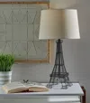 Ashley Adesso Simplee Eiffel Tower Table Lamp In Black