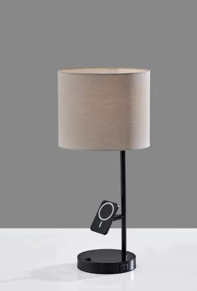 Ashley Adesso Wyatt Desk Lamp In Brown