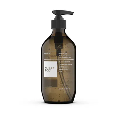 Ashley & Co Washup Hand Wash Blossom & Gilt In Brown