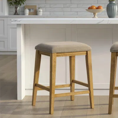 Ashley Armen Living Jane Counter Height Bar Stool In Brown