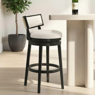 Ashley Armen Living Noely Bar Height Stool In Multi