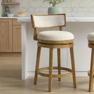 Ashley Armen Living Noely Counter Height Bar Stool In Gold