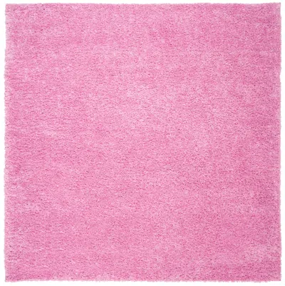 Ashley August Shag X 7'6" Area Rug In Pink