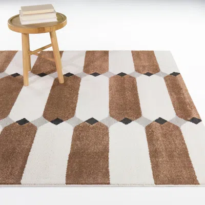 Ashley Balta Rugs Barlow 7' 10" X 10' Area Rug In Brown