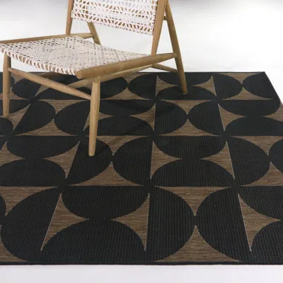 Ashley Balta Rugs Nielsen 5' 3" X 7' Indoor/outdoor Area Rug In Black