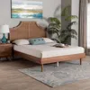 Ashley Baxton Studio Macaria Queen Panel Bed In Brown