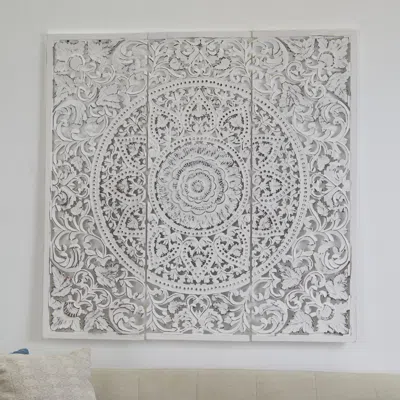 Ashley Bayberry Lane Handmade Wall Decor In White