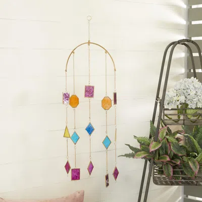 Ashley Bayberry Lane Multicolored Windchime In Animal Print