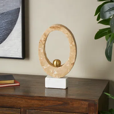 Ashley Bayberry Lane Oval Decorative Sculpture In Multi