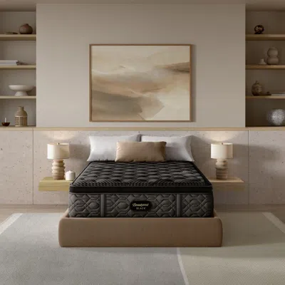 Ashley Beautyrest Black® Series One Plush Pillow Top 14.5" King Mattress In Gray