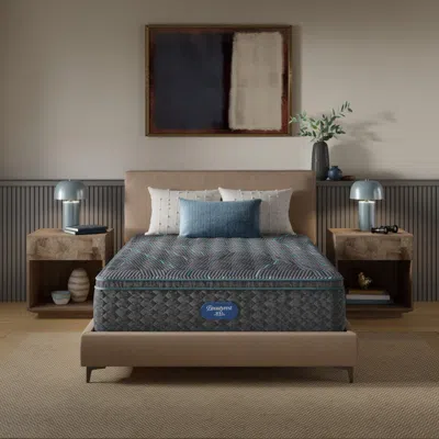 Ashley Beautyrest Level Two Medium Firm Pillow Top 14.75 In. Full Mattress In Black