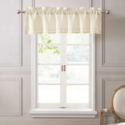 Ashley Bebejan® Antique Flowers Window Valance In White