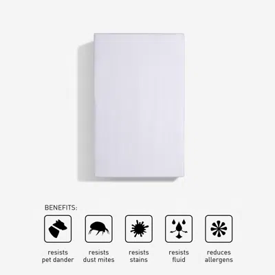 Ashley Bedgear Basic Full Mattress Protector In White