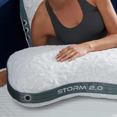 Ashley Bedgear Storm Cuddle 2.0 Pillow In White