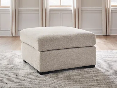 Ashley Bridgemont Oversized Accent Ottoman In Gray