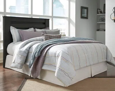 Ashley Brinxton King/california King Panel Headboard In Black