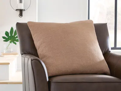 Ashley Brockbert Pillow In Brown
