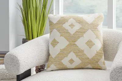 Ashley Brockner Next-gen Nuvella™ Performance Fabric Indoor/outdoor Pillow In Brown