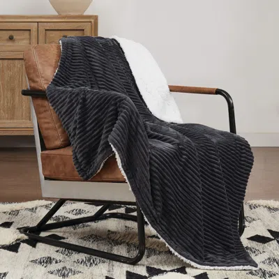 Ashley Brooklyn Loom Corduroy Throw In Multi