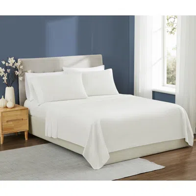 Ashley Brooklyn Loom Essential 2-piece Twin Xl Sheet Set In White