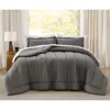 Ashley Brooklyn Loom Percale 3-piece King Comforter Set In Green