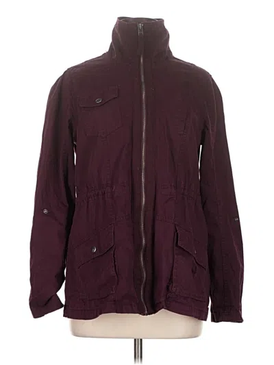 Pre-owned Ashley By 26 International Jacket In Burgundy