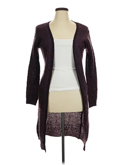 Pre-owned Ashley By 26 International Kimono In Burgundy