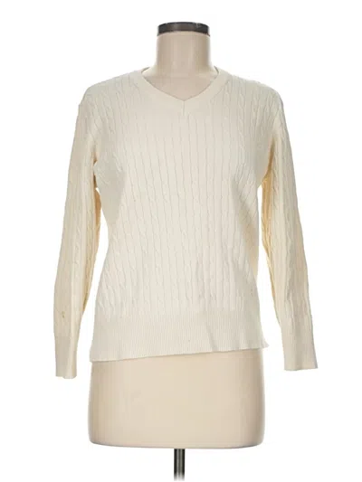 Pre-owned Ashley By 26 International Pullover Sweater In Ivory