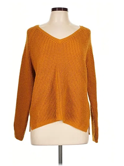 Pre-owned Ashley By 26 International Pullover Sweater In Orange