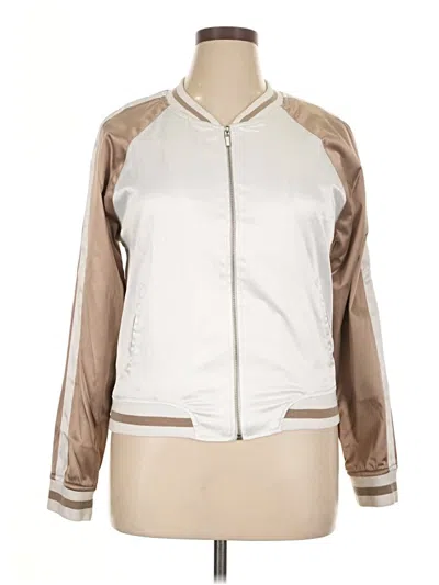 Pre-owned Ashley By 26 International Track Jacket In White