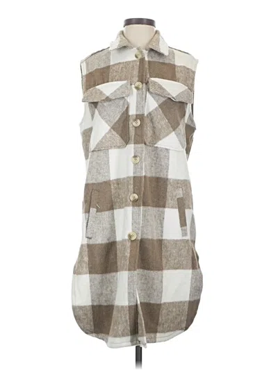 Pre-owned Ashley By 26 International Vest In Brown