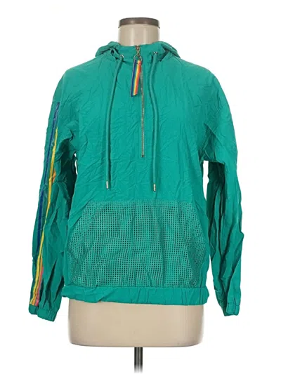 Pre-owned Ashley By 26 International Windbreaker Jacket In Green