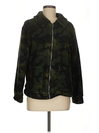 Pre-owned Ashley By 26 International Zip Up Hoodie In Green