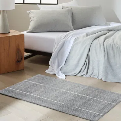 Ashley Calvin Klein Architectura 2' X 3' Area Rug In Gray