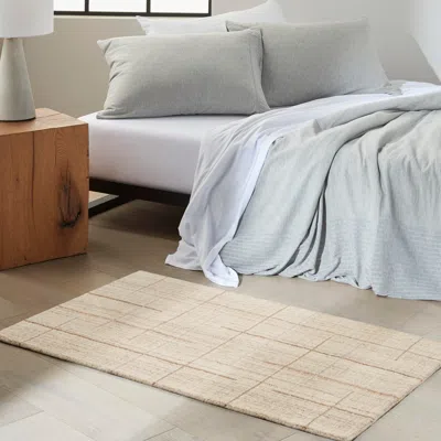 Ashley Calvin Klein Architectura 2' X 3' Area Rug In Neutral