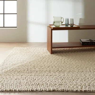 Ashley Calvin Klein Riverstone 4' X 6' Ivory Farmhouse Indoor Rug In Multi