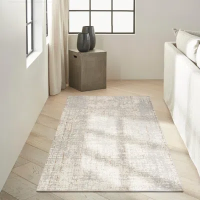 Ashley Calvin Klein Rush Neutral 3'2"2" X 5' Accent Rug In Multi