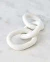 Ashley Childers For Global Views 3-ring Chain In White