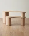 Ashley Childers For Global Views Casita Console Table In Natural