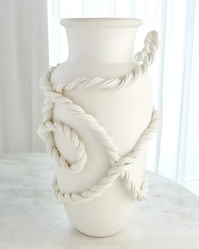 ASHLEY CHILDERS FOR GLOBAL VIEWS TWISTED AMPHORA VASE